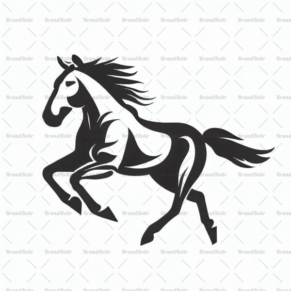 Galoppierendes Pferd